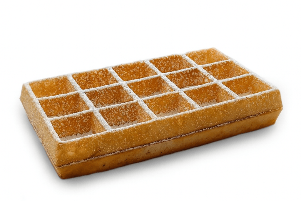 Gaufre de Bruxelles traditionnelle 3x5